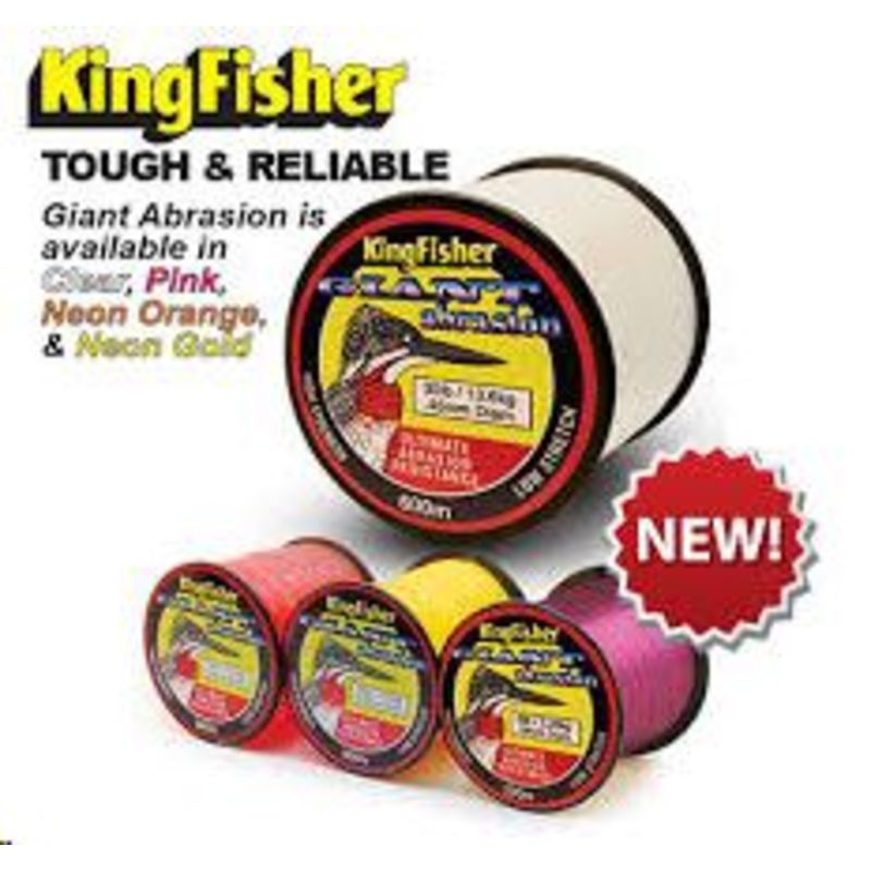 KINGFISHER GIANT ABRASION 20LB/9.1KG/0.35MM 600M